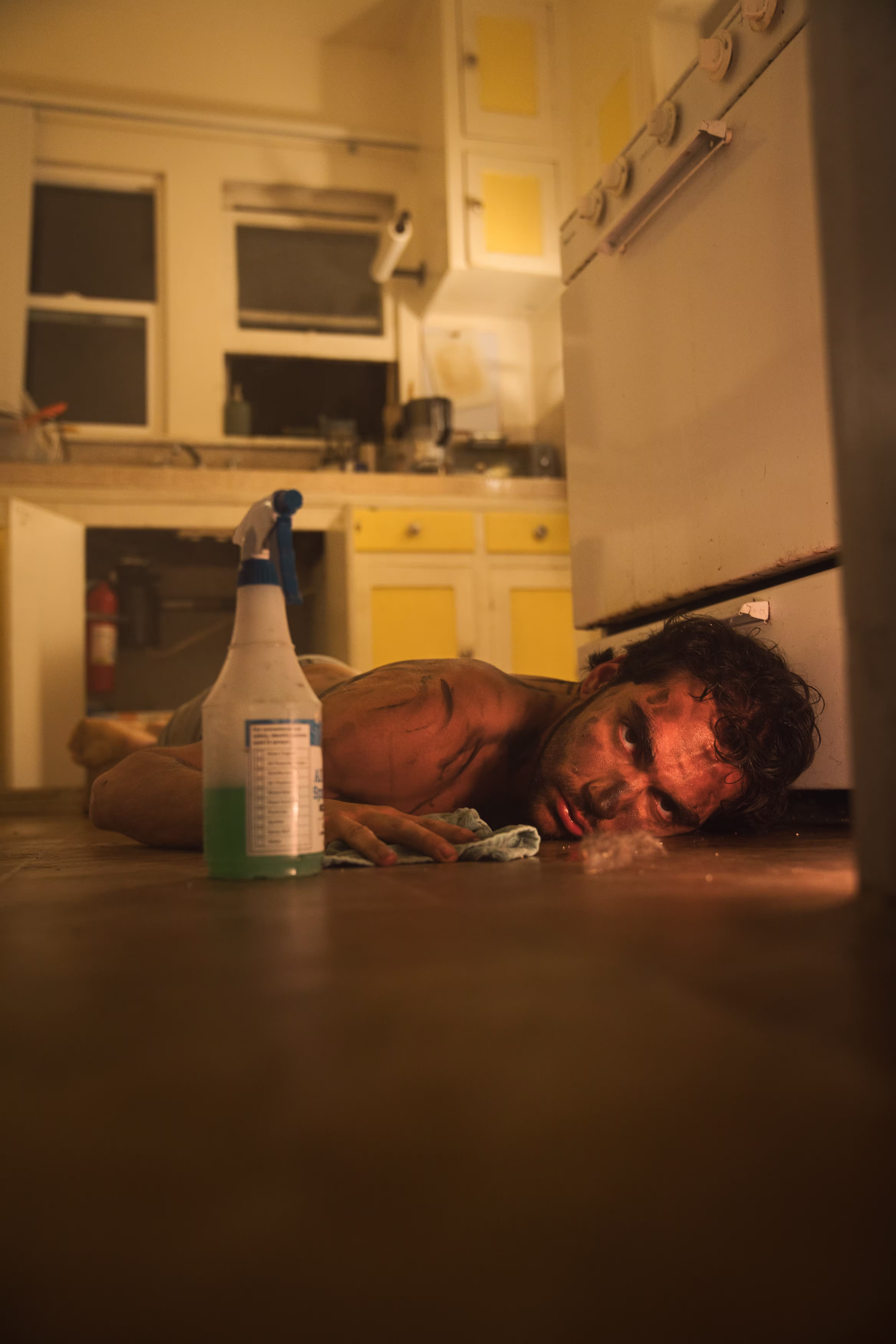 The kitchen is always dirty
